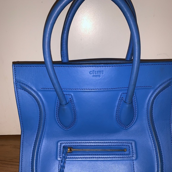 Authentic Celine Bag Royal Blue - Picture 3 of 7